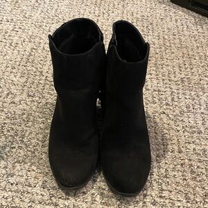 a new day Black Ankle Boots